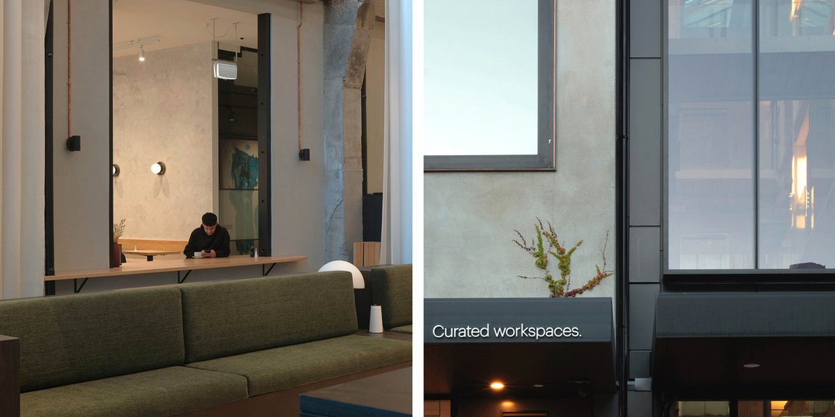 Large private offices for lease