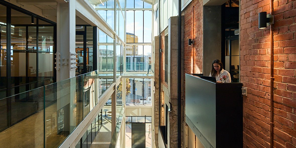 Light filled atrium